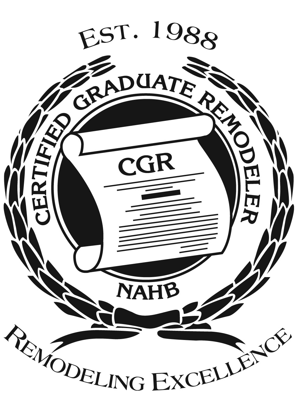 Certified Graduate Remodeler, from NAHB