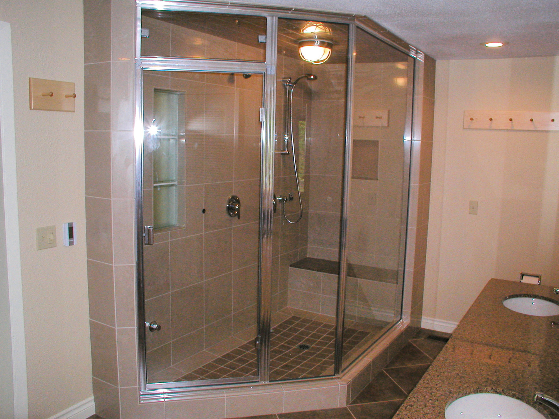 one of our recently completed bath remodels