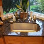 Bellingham kitchen remodel; granite countertops, stainless steel corner undermount sink, new cabinets