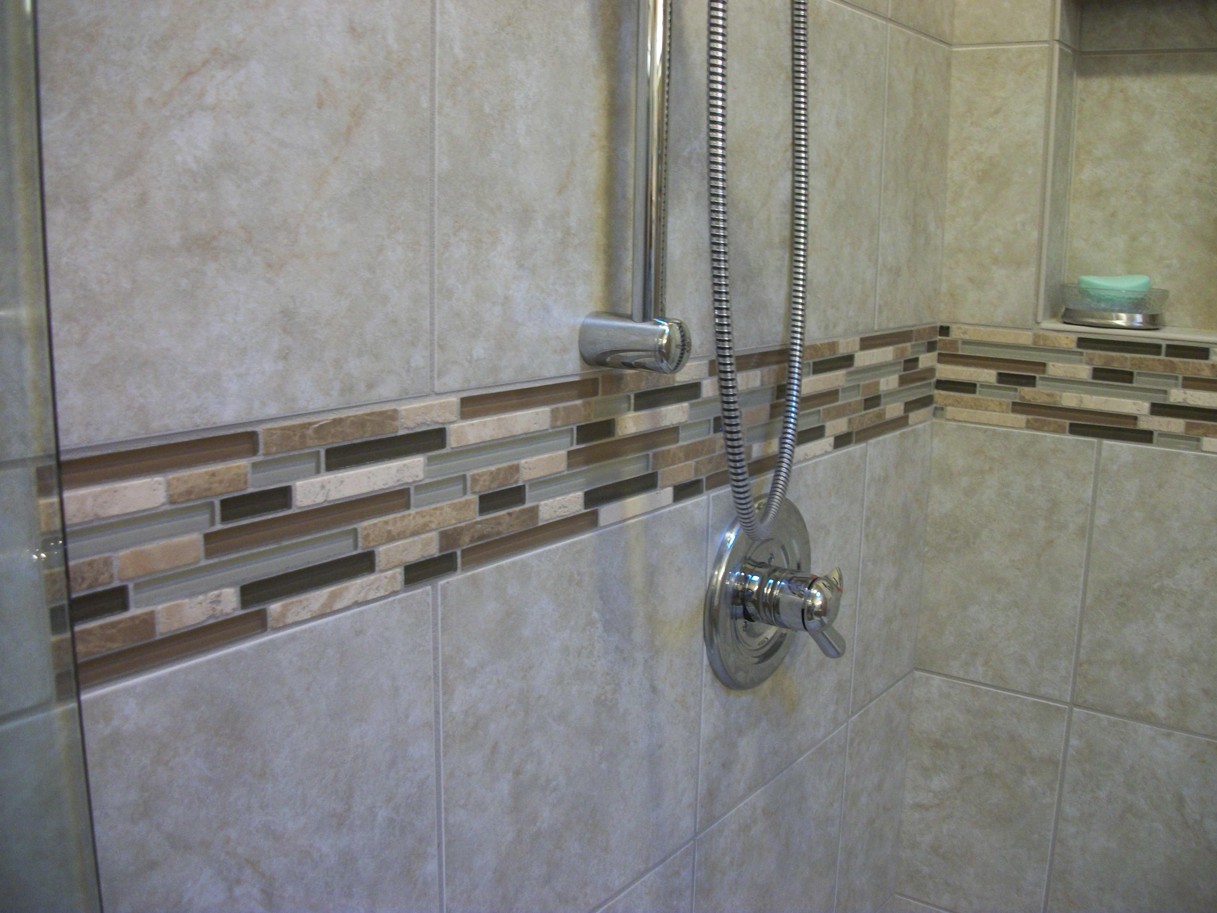 Select The Right Tile For Your New Shower Rose Construction Inc Focal Point In Shower Tiles