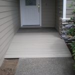 After photo - wheelchair ramp