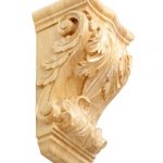 Ornate wood corbel