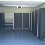 remodeled garage, storage system, specialized floor
