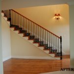 Bellingham home remodel showing stairs