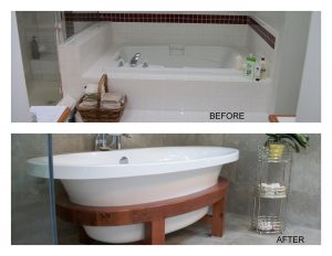 Bellingham bath before & after 