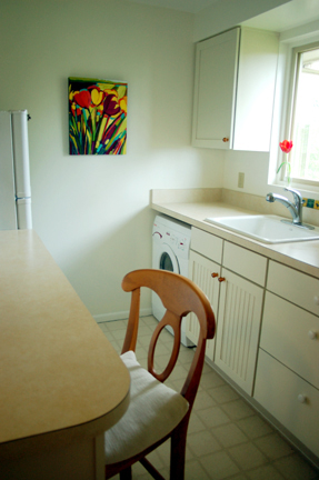 12_After Final result: A beautiful small kitchen that takes advantage of all available space.