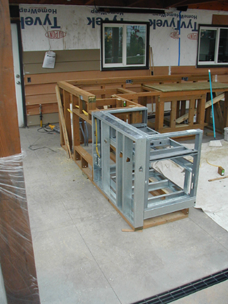 WIP6 Work In Progress - Framing the Outdoor Kitchen