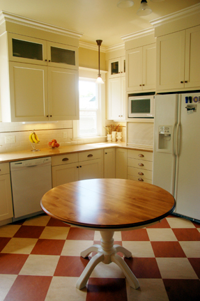 12_After After: Marmolium Tile Flooring