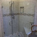 bath remodel, shower slider grab bar